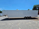 Custom Enclosed Trailer 8.5' X 42' White Toy Hauler - SLE Equipment - 4