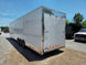 Custom Enclosed Trailer 8.5' X 42' White Toy Hauler - SLE Equipment - 8