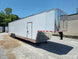 Custom Enclosed Trailer 8.5' X 42' White Toy Hauler - SLE Equipment - 7