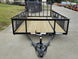 7' X 12' Straight Deck Utility Trailer 2ft Mesh Sides Double Axle 7K GVWR - SLE Equipment - 2