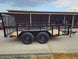 7' X 12' Straight Deck Utility Trailer 2ft Mesh Sides Double Axle 7K GVWR - SLE Equipment - 9