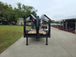 7x20 Gooseneck Equipment Trailer (2) 7K Axles Standup Ramps