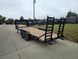 7x20 Gooseneck Equipment Trailer (2) 7K Axles Standup Ramps I - Beam 14K GVWR - SLE Equipment - 4