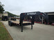 7x20 Gooseneck Equipment Trailer (2) 7K Axles Standup Ramps I - Beam 14K GVWR - SLE Equipment - 8