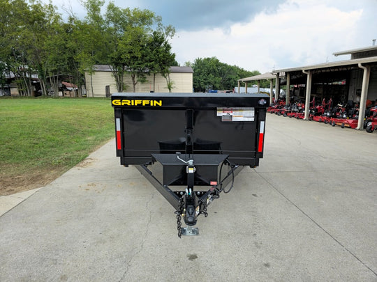 7x12 Hydraulic Dump Trailer with 2ft Sides (2) 6K Axles