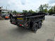 6x12 Heavy Duty Dump Trailer 2 - 5,200 lb Axles and 2ft Sides 10K GVWR - SLE Equipment - 8