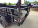 6x12 Heavy Duty Dump Trailer 2 - 5,200 lb Axles and 2ft Sides 10K GVWR - SLE Equipment - 16