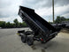 6x12 Heavy Duty Dump Trailer 2 - 5,200 lb Axles and 2ft Sides 10K GVWR - SLE Equipment - 25