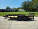 6.4x14 Dovetail Utility Trailer (2) 3500 Axles