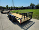 6'4" x 14 Utility Trailer Powder Coated Dovetail (2) 3500 Axles 7k GVWR - SLE Equipment - 5