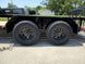 6'4" x 14 Utility Trailer Powder Coated Dovetail (2) 3500 Axles 7k GVWR - SLE Equipment - 7