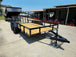 6.4x14 Dovetail Utility Trailer (2) 3500 Axles