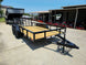 6'4" x 14 Utility Trailer Powder Coated Dovetail (2) 3500 Axles 7k GVWR - SLE Equipment - 12