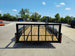 7' X 14' Tandem Axle Dovetail Utility Trailer with Side Gate Side Angle