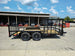 7' X 14' Tandem Axle Dovetail Utility Trailer with Side Gate Side Angle