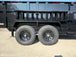 7x14 Telescopic Dump Trailer with 3ft Sides (2) 7K Axles