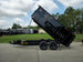 7x14 Telescopic Dump Trailer with 4ft Sides (2) 7K Axles