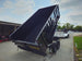 7x14 Telescopic Dump Trailer with 4ft Sides (2) 7K Axles