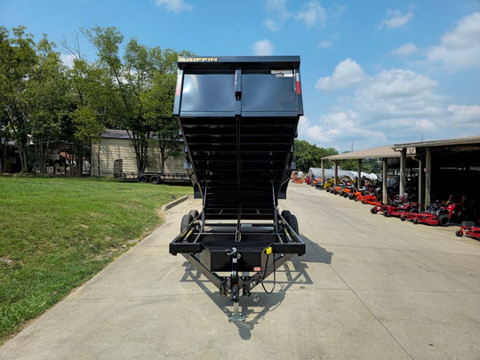 7x16 Hydraulic Dump Trailer with 3ft Sides (2) 7K Axles