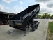 7x16 Hydraulic Dump Trailer with 3ft Sides (2) 7K Axles