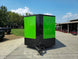 8.5x24 Neon Green Enclosed Trailer with Blackout Trim (2) 5200lb Axles - SLE Equipment - 3