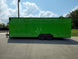 8.5x24 Neon Green Enclosed Trailer with Blackout Trim (2) 5200lb Axles - SLE Equipment - 4