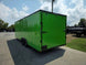 8.5x24 Neon Green Enclosed Trailer with Blackout Trim (2) 5200lb Axles - SLE Equipment - 6