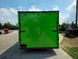 8.5x24 Neon Green Enclosed Trailer with Blackout Trim (2) 5200lb Axles - SLE Equipment - 8