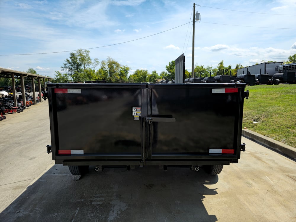 7x16 IBeam Hybrid Hydraulic Dump Trailer with 3ft Sides (2) 6K Axles