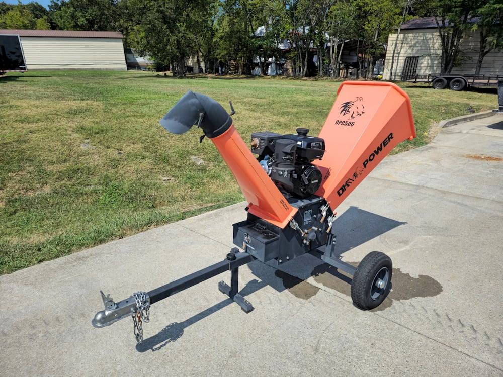 DK2 OPC506 Tow Behind 6" Chipper Shredder 14HP Kohler
