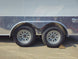 7' X 16' White Vnose Enclosed Trailer (2) 3,500lb Axles 7ft With Splash Guards - SLE Equipment - 8