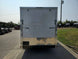 7' X 16' White Vnose Enclosed Trailer (2) 3,500lb Axles 7ft With Splash Guards - SLE Equipment - 5