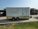 7' X 16' White Vnose Enclosed Trailer (2) 3,500lb Axles 7ft With Splash Guards - SLE Equipment - 9