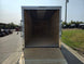 7' X 16' White Vnose Enclosed Trailer (2) 3,500lb Axles 7ft With Splash Guards - SLE Equipment - 16