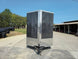 7' x 14' Charcoal Gray Enclosed Trailer 8ft Interior - SLE Equipment - 2