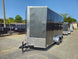 7' x 14' Charcoal Gray Enclosed Trailer 8ft Interior - SLE Equipment - 3