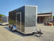 7' x 14' Charcoal Gray Enclosed Trailer 8ft Interior - SLE Equipment - 4