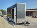 7' x 14' Charcoal Gray Enclosed Trailer 8ft Interior - SLE Equipment - 14