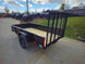 5' X 10' Utility Trailer Straight Deck 18" Sides Tall Gate - SLE Equipment - 6