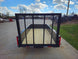 5' X 10' Utility Trailer Straight Deck 18" Sides Tall Gate - SLE Equipment - 7