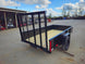 5' X 10' Utility Trailer Straight Deck 18" Sides Tall Gate - SLE Equipment - 8