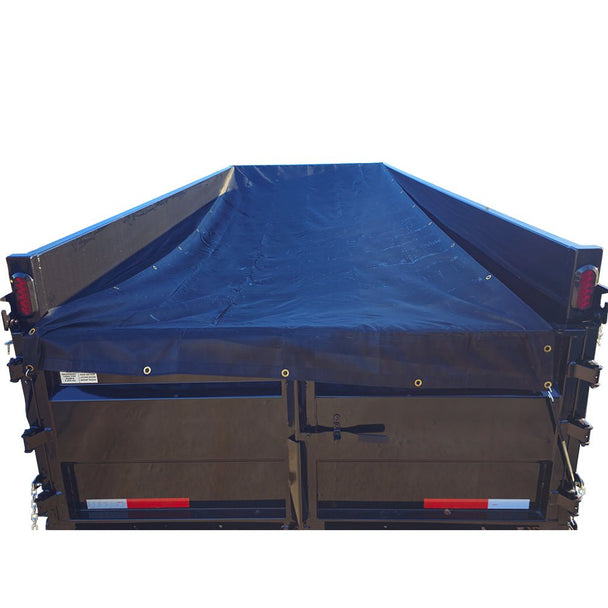 Buyers Genuine Part DTR6014 Aluminum Tarp System With Mesh Tarp 6 x 14 Foot - SLE Equipment - 1