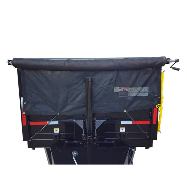 Buyers Genuine Part DTR6014 Aluminum Tarp System With Mesh Tarp 6 x 14 Foot - SLE Equipment - 2