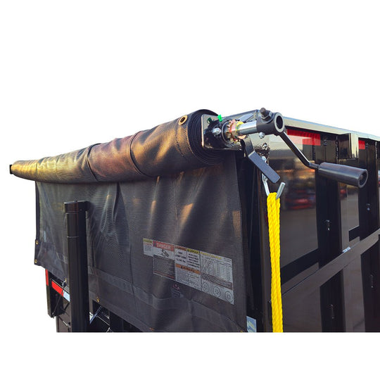 Buyers Genuine Part DTR5012 Aluminum Tarp System With Mesh Tarp 5 x 12 Foot - SLE Equipment - 3