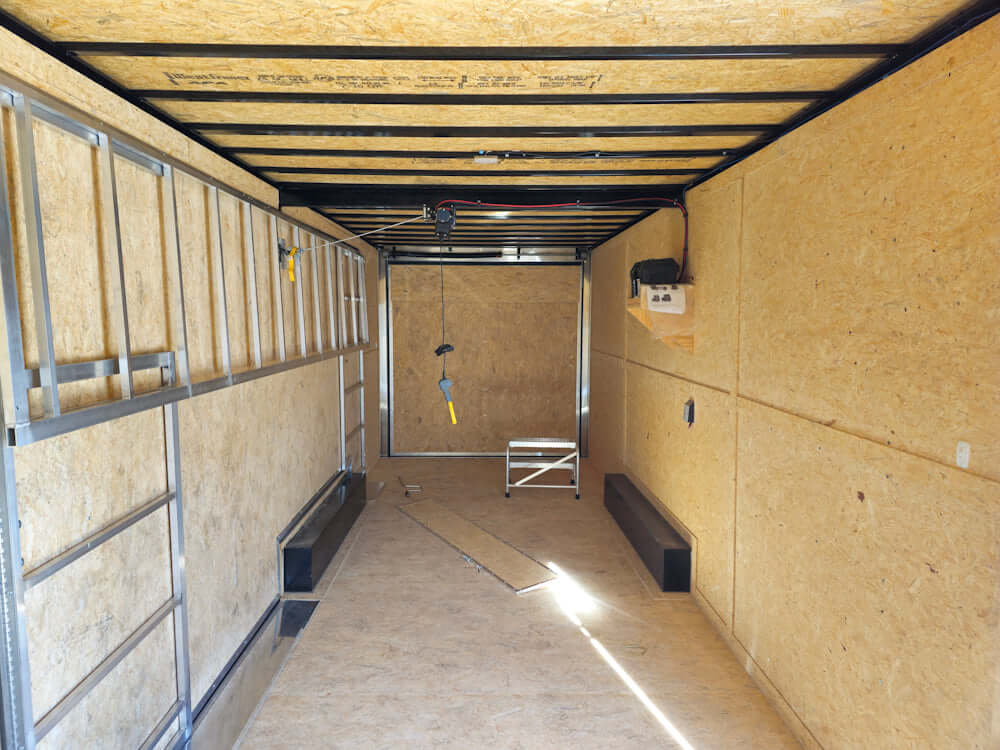 8.5' X 24' White Stage & Event Marketing Concession Trailer - SLE Equipment - 10