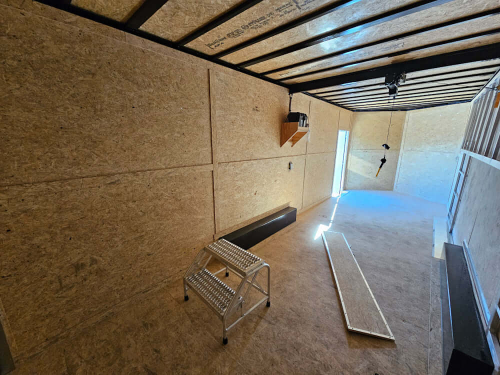 8.5' X 24' White Stage & Event Marketing Concession Trailer - SLE Equipment - 17