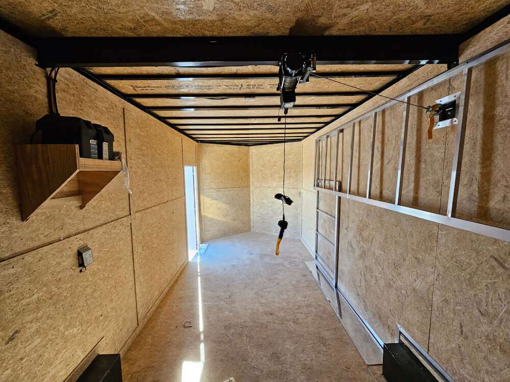 8.5' X 24' White Stage & Event Marketing Concession Trailer - SLE Equipment - 18