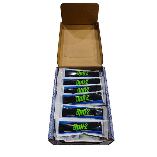 Opti - 2 2 Cycle Engine Lubricant 2.5 Gal Mix 20056 (28 Pack) - SLE Equipment - 2