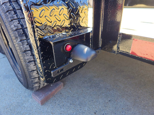 6.4x16 Straight Deck Tandem Utility Trailer 4.5ft Ladder Racks - SLE Equipment - 7