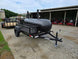BBQ Smoker 2 Door 300 Gallon Trailer Pull Behind with Charcoal Grill on Front - SLE Equipment - 9
